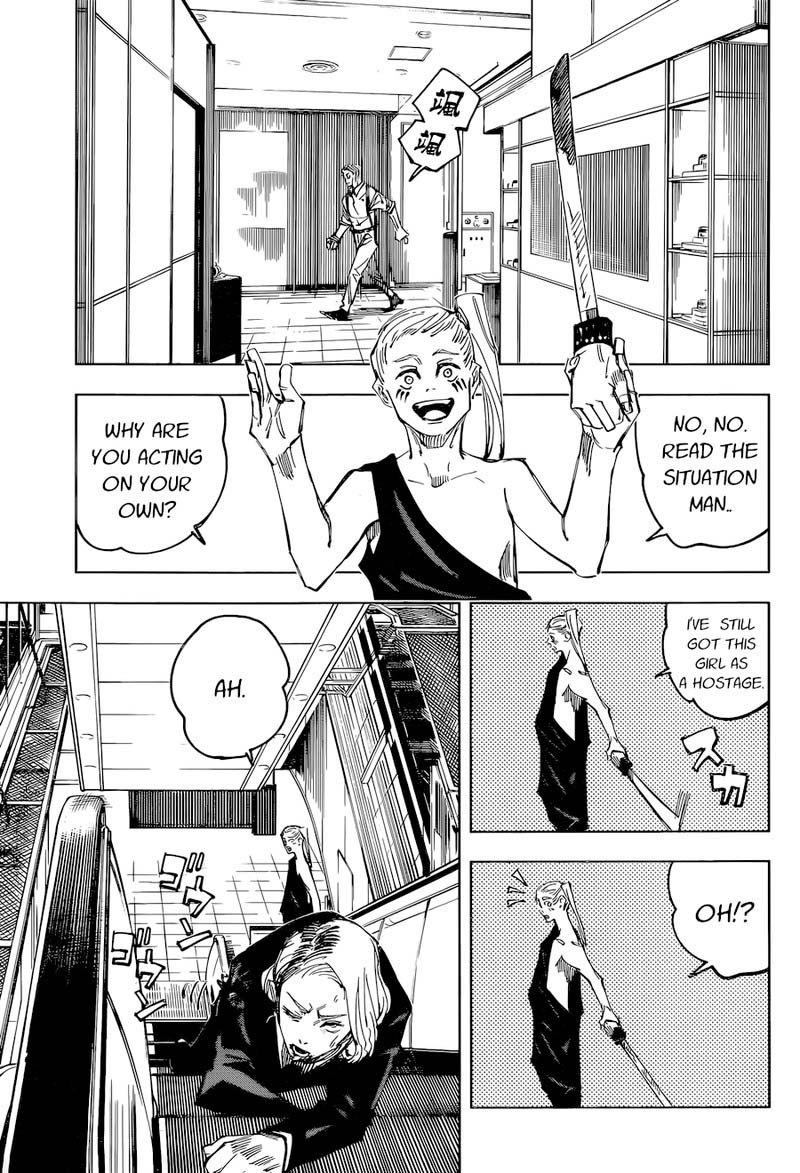 JUJUTSU KAISEN Chapter 100 - Page 3 in English