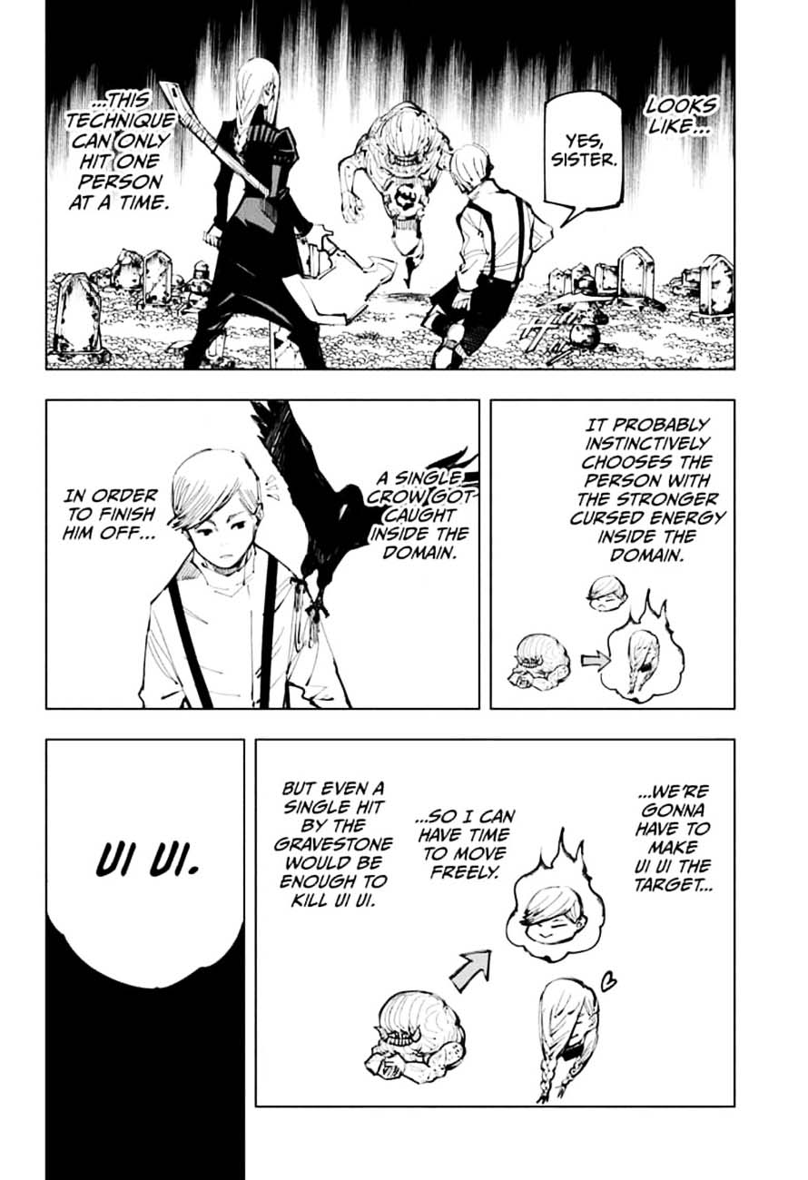 JUJUTSU KAISEN Chapter 102 - Page 10 in English