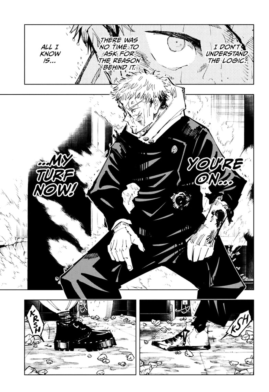JUJUTSU KAISEN Chapter 104 - Page 15 in English