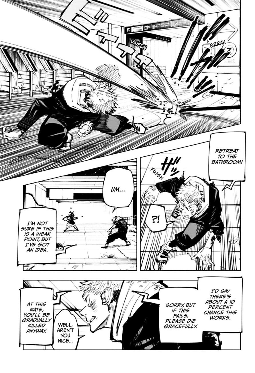 JUJUTSU KAISEN Chapter 104 - Page 3 in English