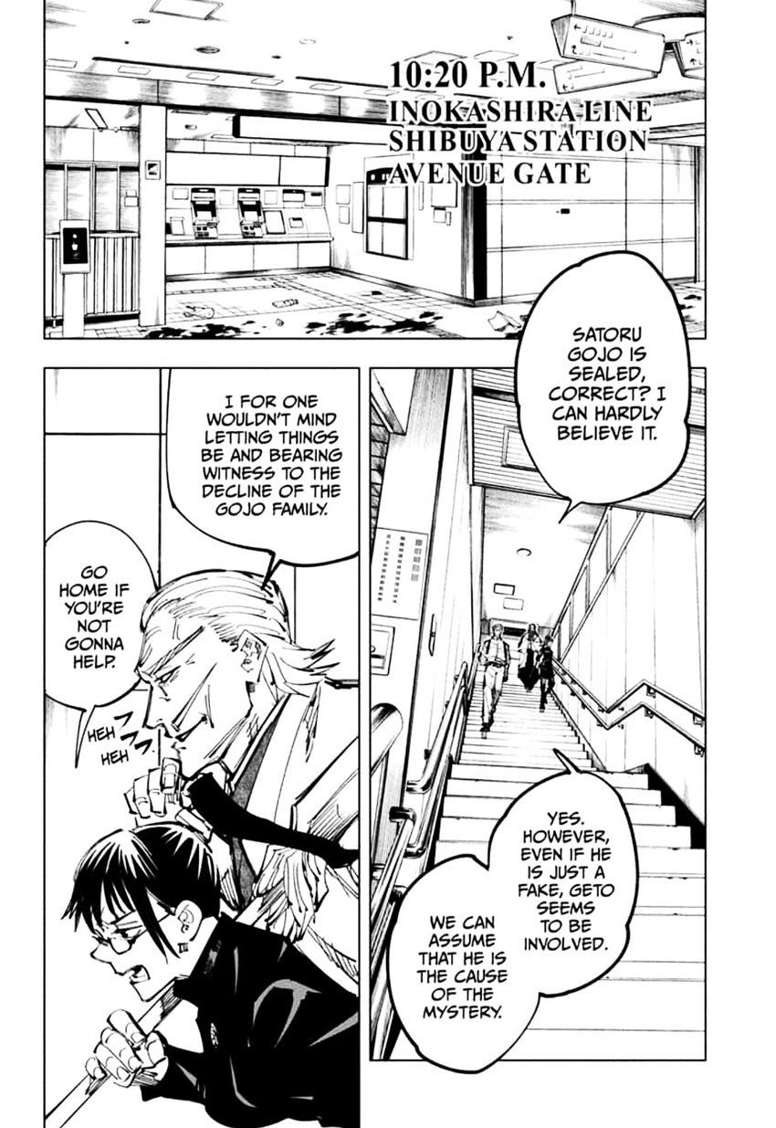 JUJUTSU KAISEN Chapter 106 - Page 8 in English