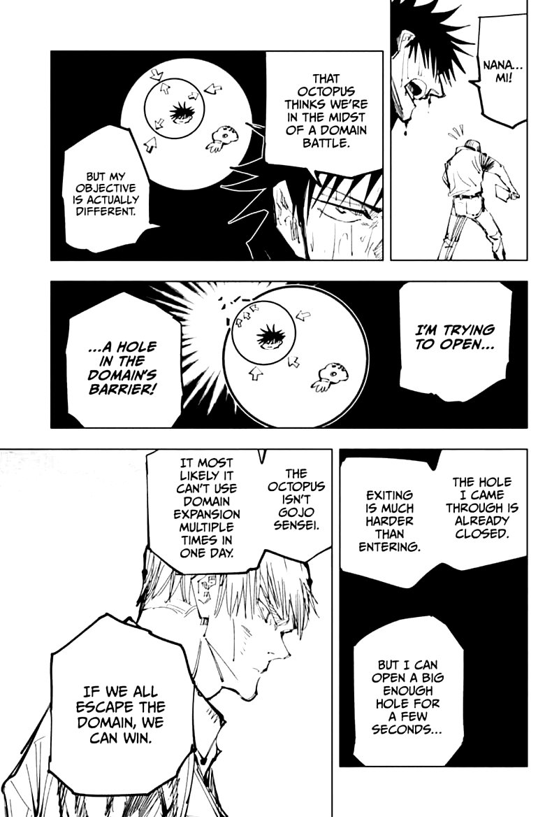 JUJUTSU KAISEN Chapter 109 - Page 13 in English