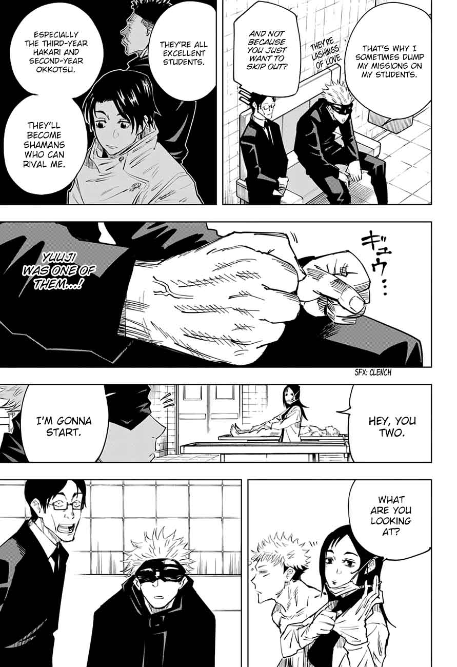 JUJUTSU KAISEN Chapter 11 - Page 15 in English