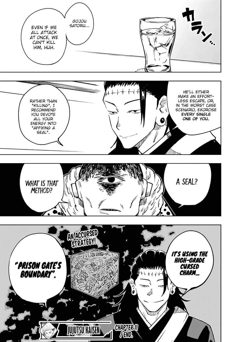JUJUTSU KAISEN Chapter 11 - Page 19 in English