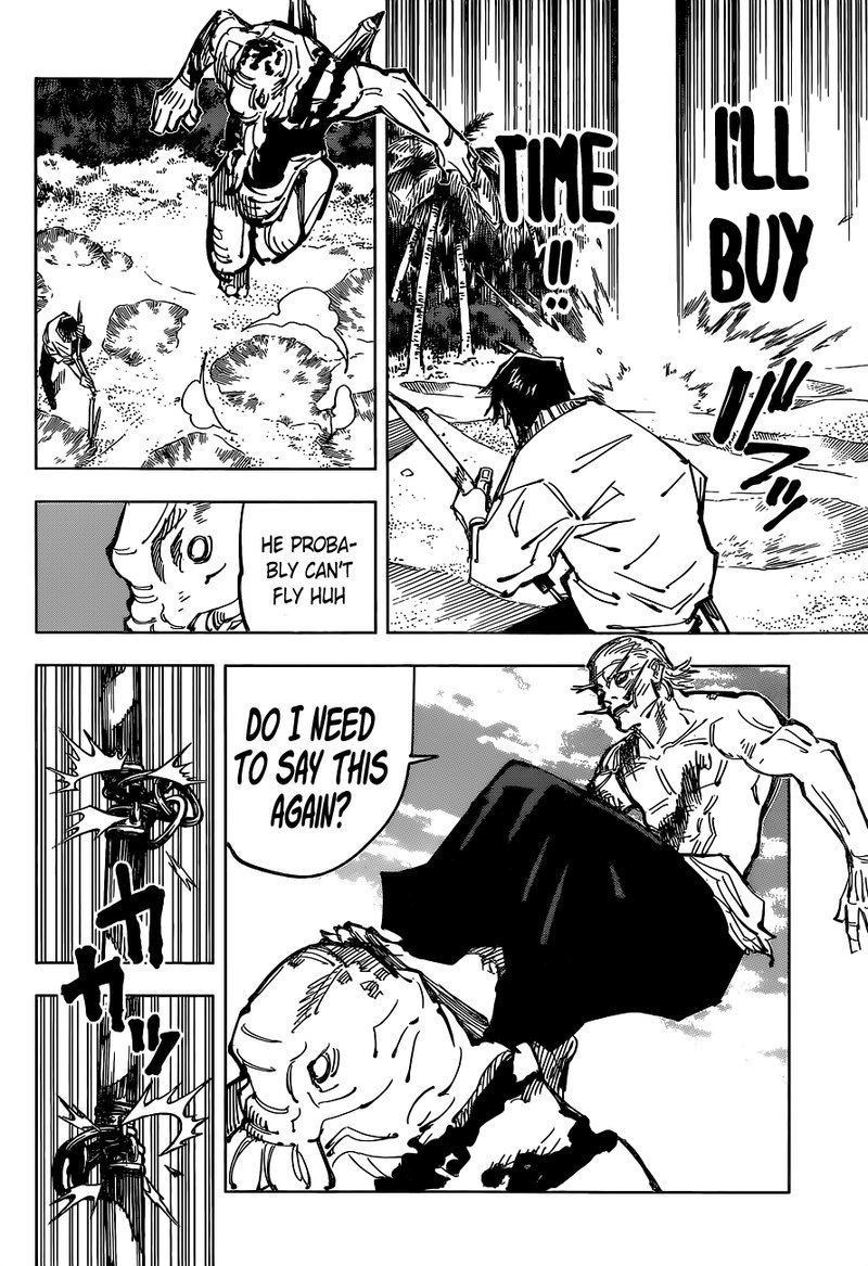 JUJUTSU KAISEN Chapter 110 - Page 17 in English
