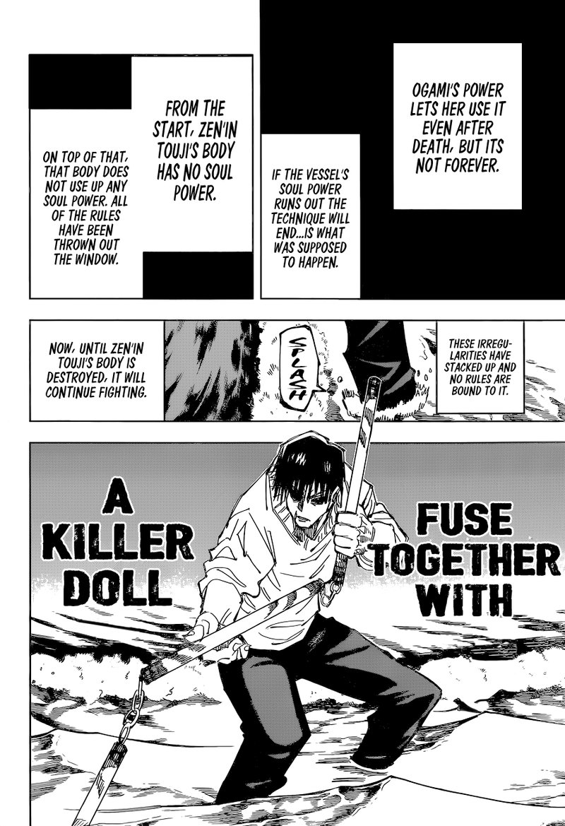 JUJUTSU KAISEN Chapter 110 - Page 6 in English