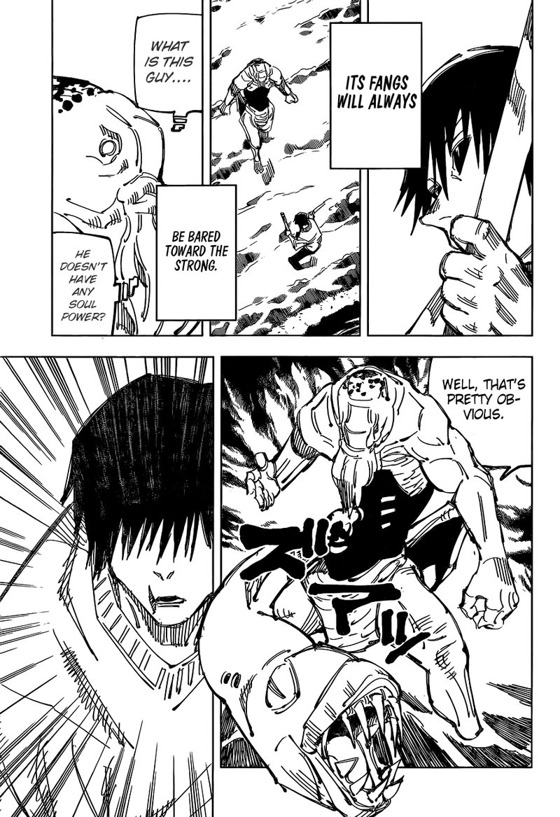 JUJUTSU KAISEN Chapter 110 - Page 7 in English