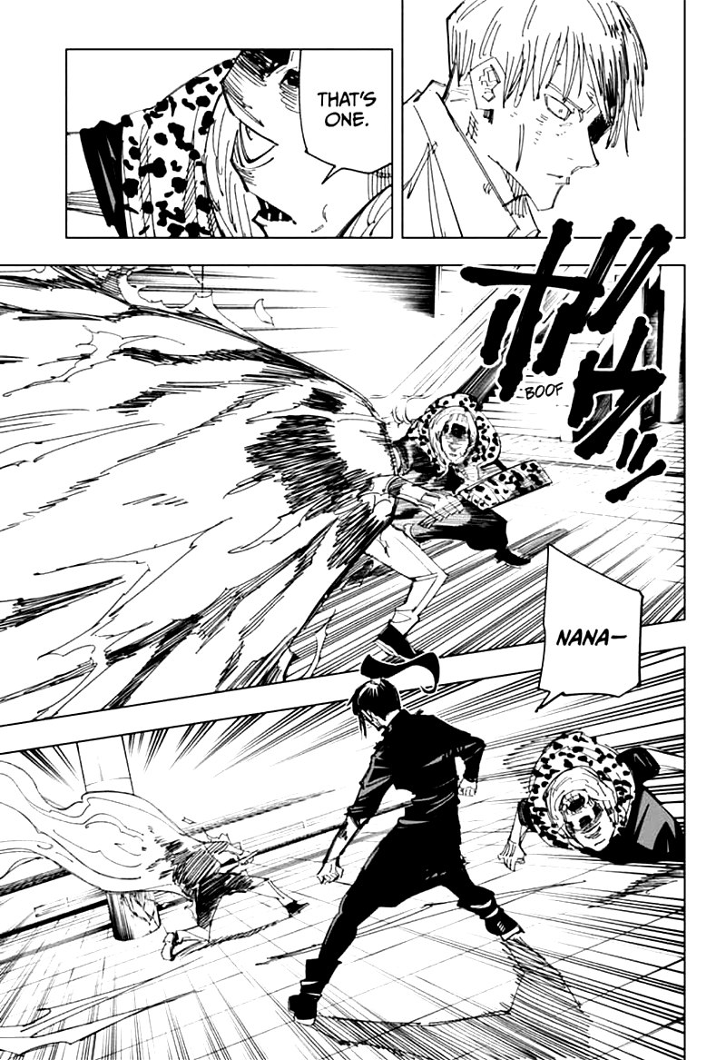 JUJUTSU KAISEN Chapter 111 - Page 11 in English