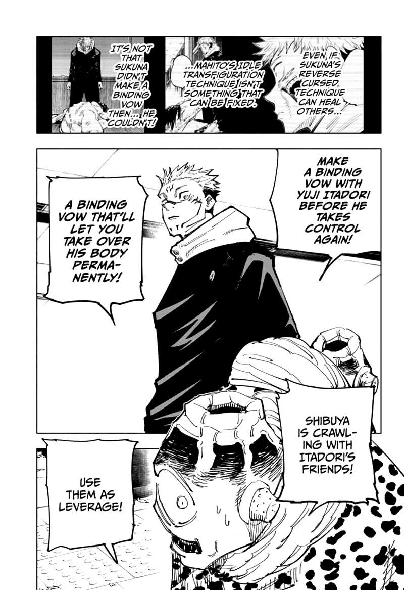 JUJUTSU KAISEN Chapter 112 - Page 17 in English