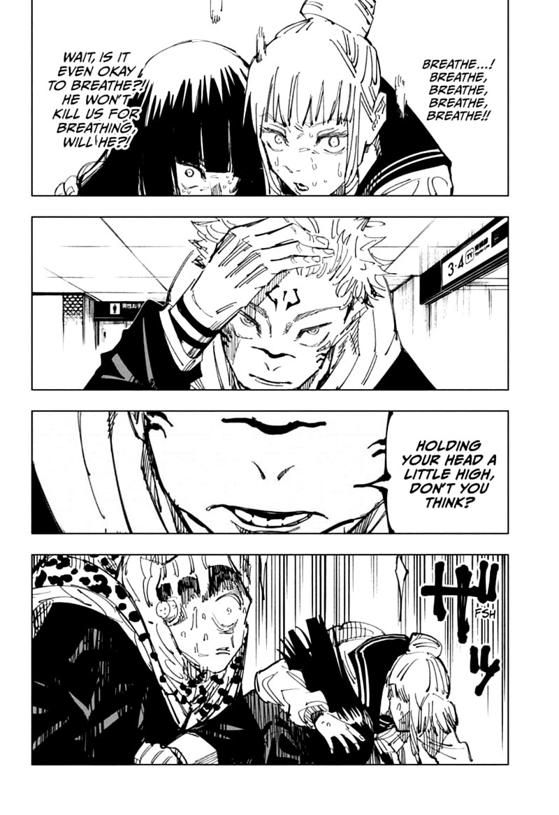 JUJUTSU KAISEN Chapter 112 - Page 6 in English