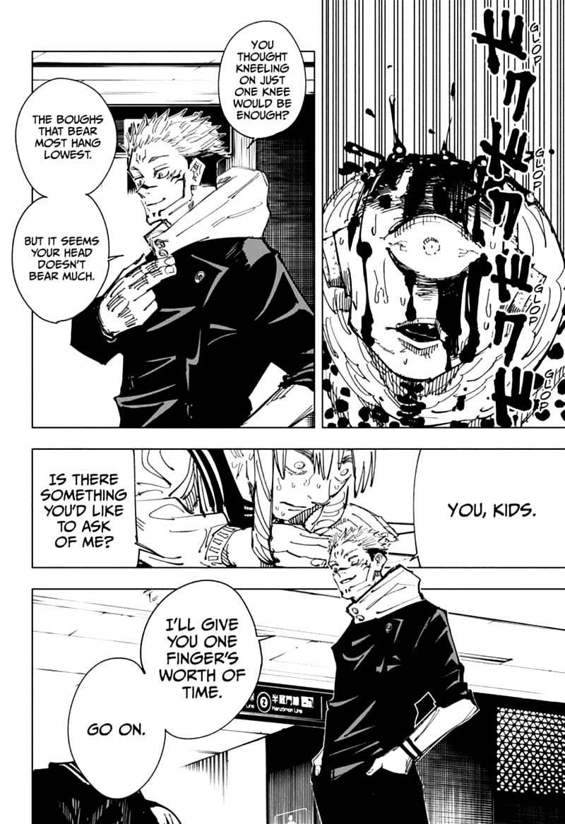 JUJUTSU KAISEN Chapter 112 - Page 8 in English