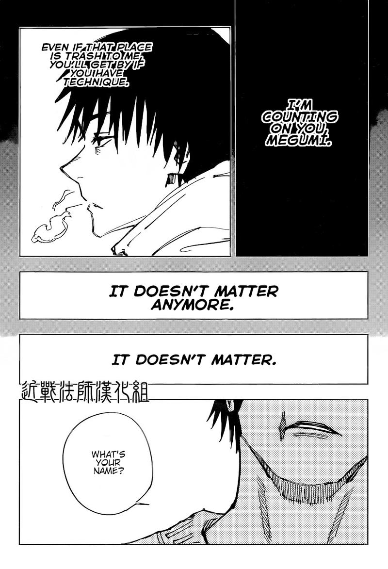 JUJUTSU KAISEN Chapter 113 - Page 16 in English