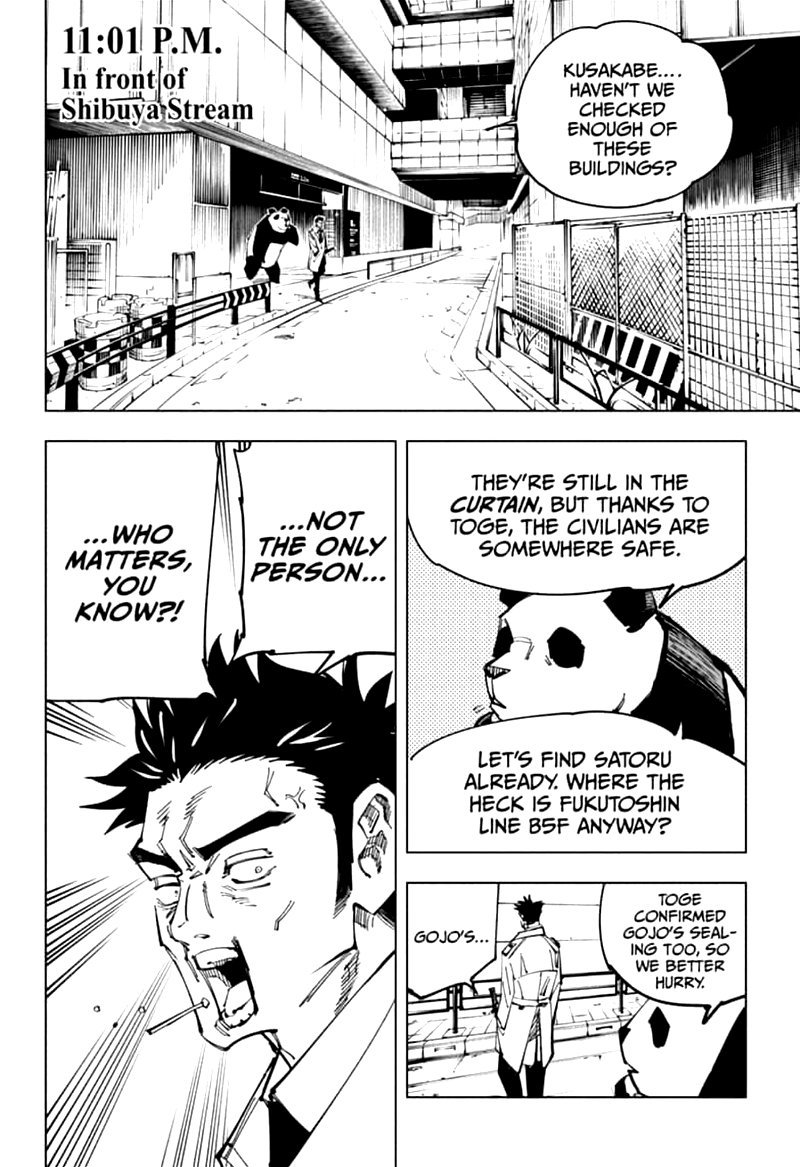 JUJUTSU KAISEN Chapter 114 - Page 4 in English