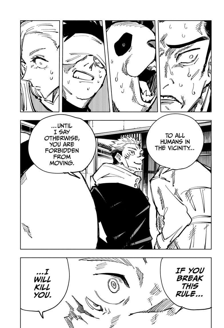 JUJUTSU KAISEN Chapter 115 - Page 11 in English