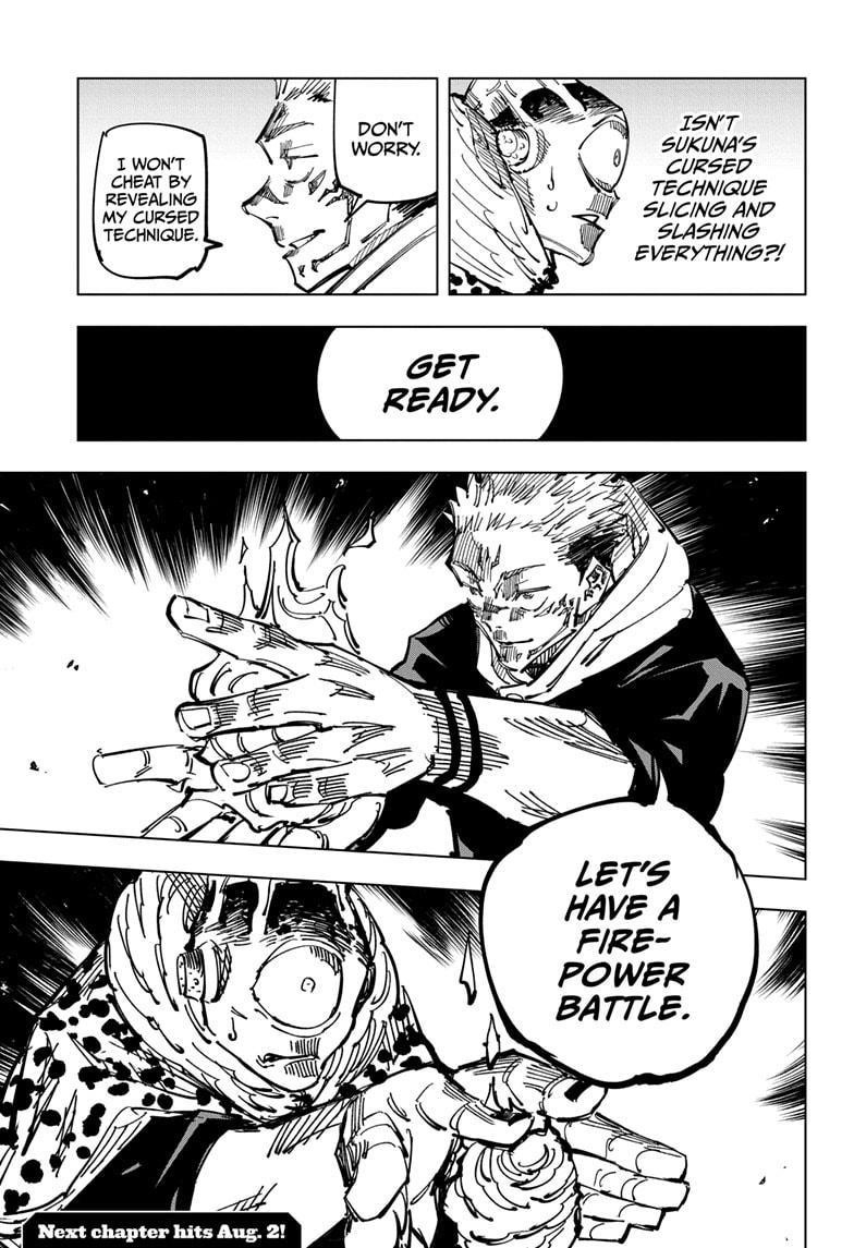 JUJUTSU KAISEN Chapter 115 - Page 18 in English