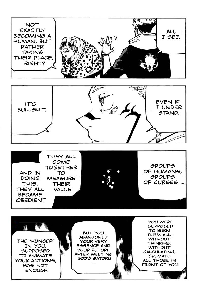 JUJUTSU KAISEN Chapter 116 - Page 10 in English