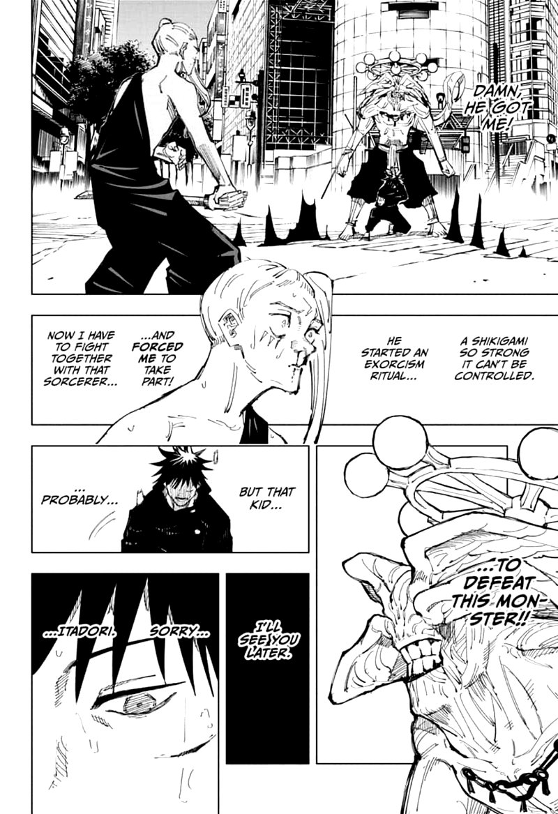 JUJUTSU KAISEN Chapter 117 - Page 10 in English