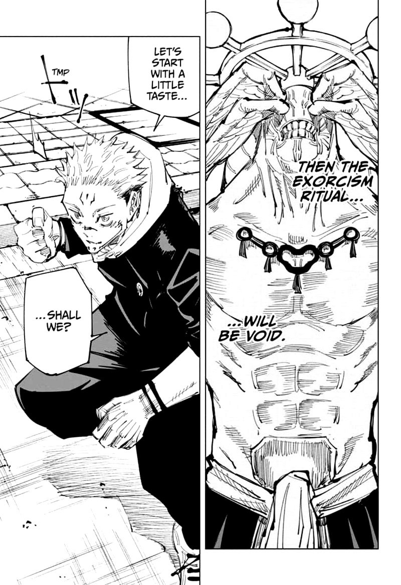 JUJUTSU KAISEN Chapter 117 - Page 18 in English