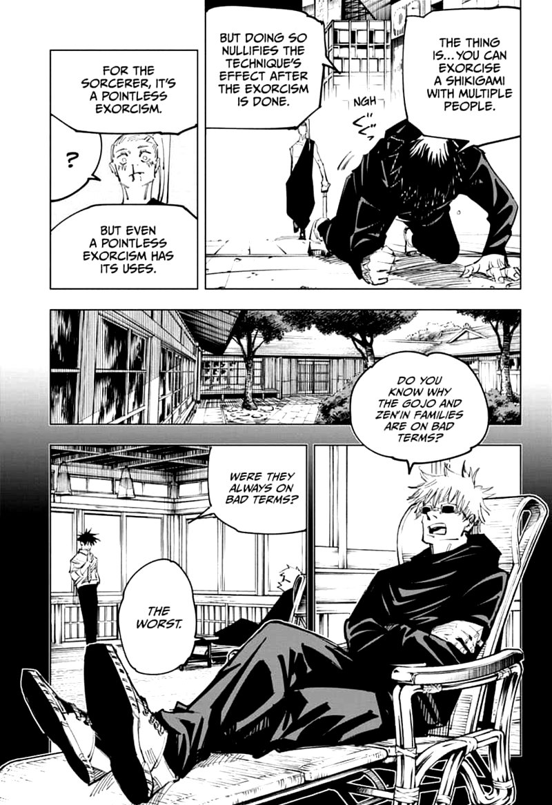 JUJUTSU KAISEN Chapter 117 - Page 4 in English