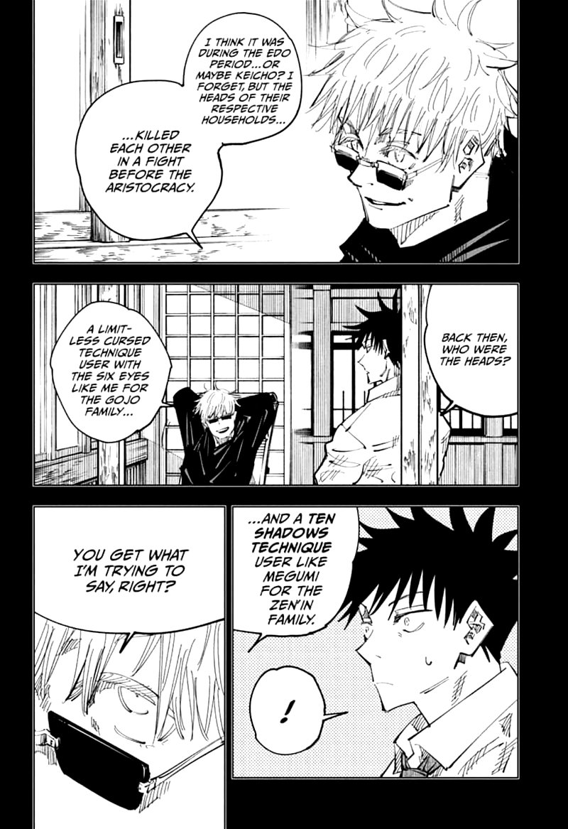 JUJUTSU KAISEN Chapter 117 - Page 5 in English