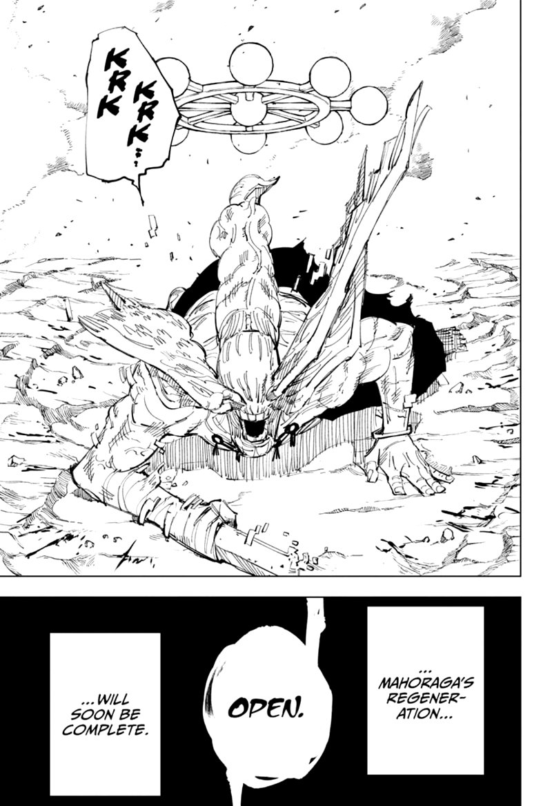 JUJUTSU KAISEN Chapter 119 - Page 9 in English