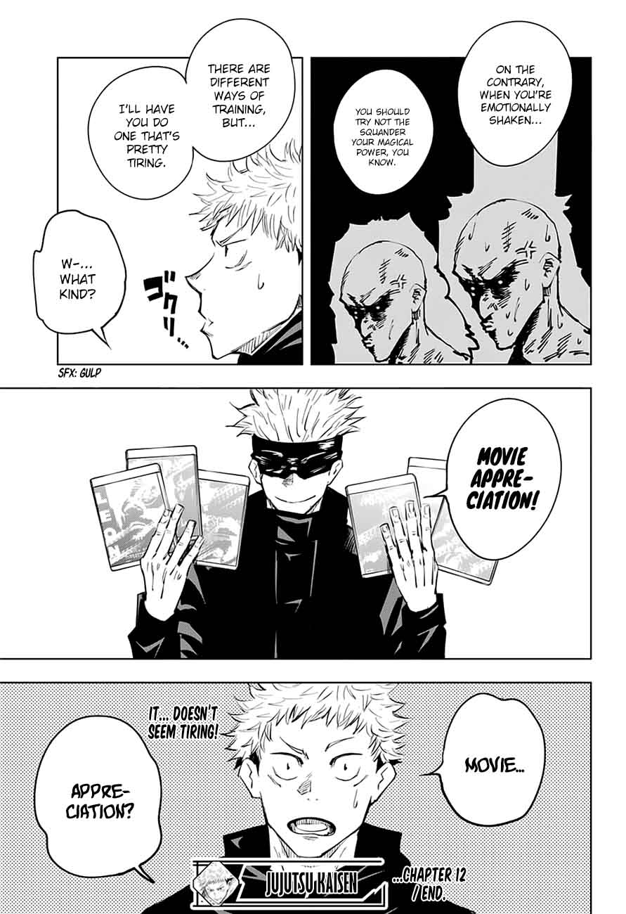 JUJUTSU KAISEN Chapter 12 - Page 19 in English