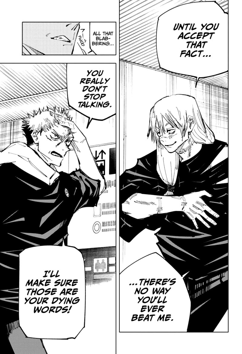 JUJUTSU KAISEN Chapter 121 - Page 10 in English