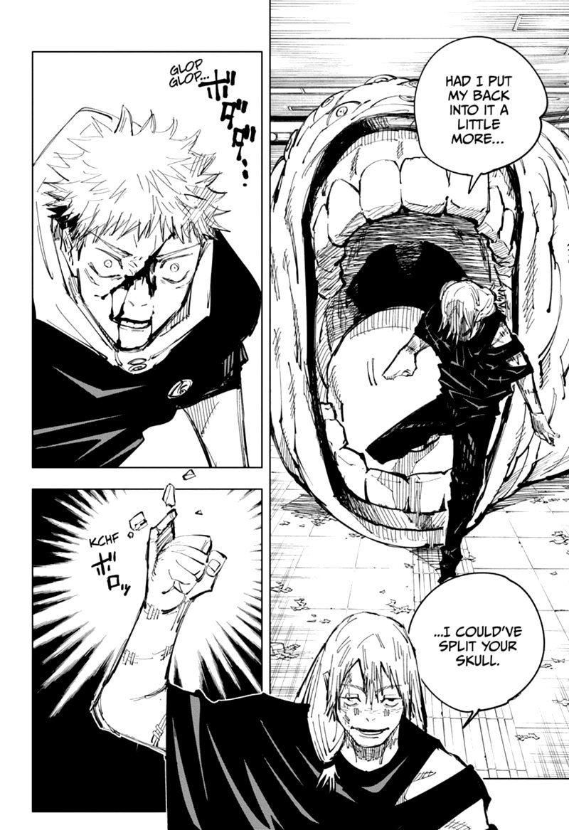 JUJUTSU KAISEN Chapter 121 - Page 7 in English