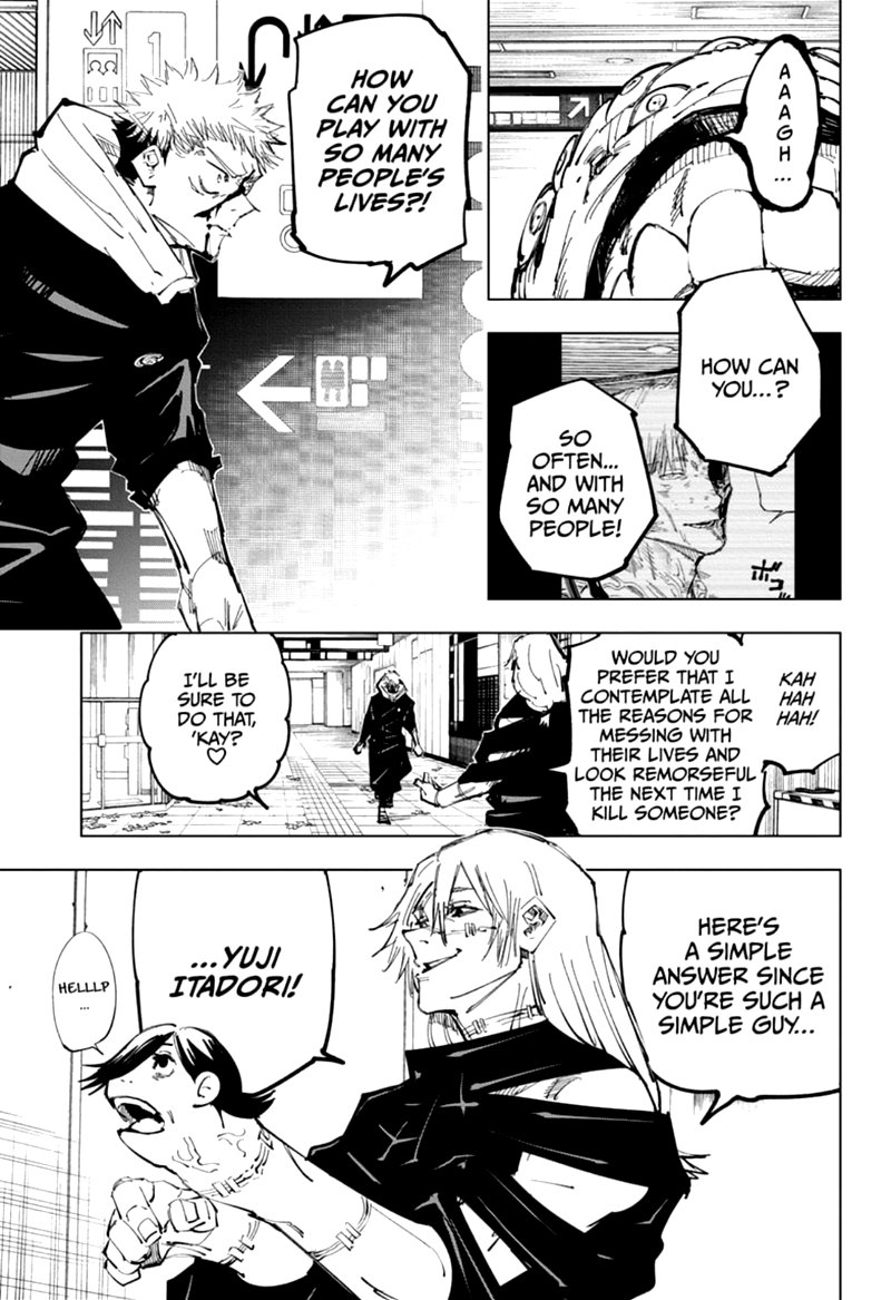 JUJUTSU KAISEN Chapter 121 - Page 8 in English