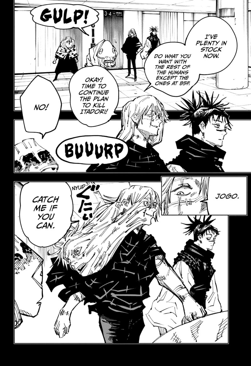 JUJUTSU KAISEN Chapter 122 - Page 10 in English
