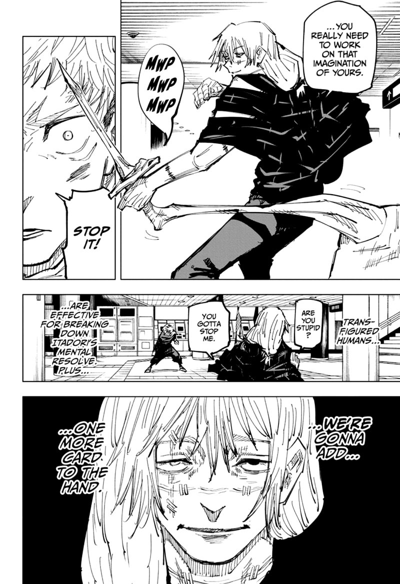 JUJUTSU KAISEN Chapter 122 - Page 8 in English