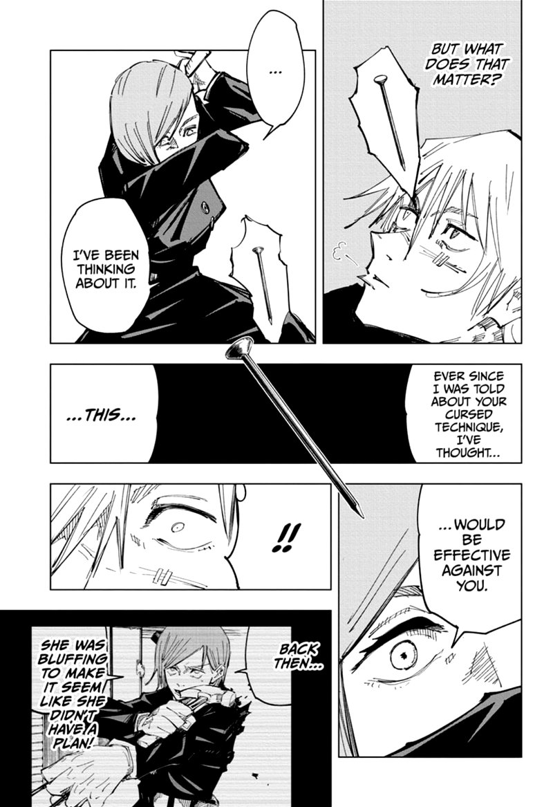JUJUTSU KAISEN Chapter 123 - Page 15 in English