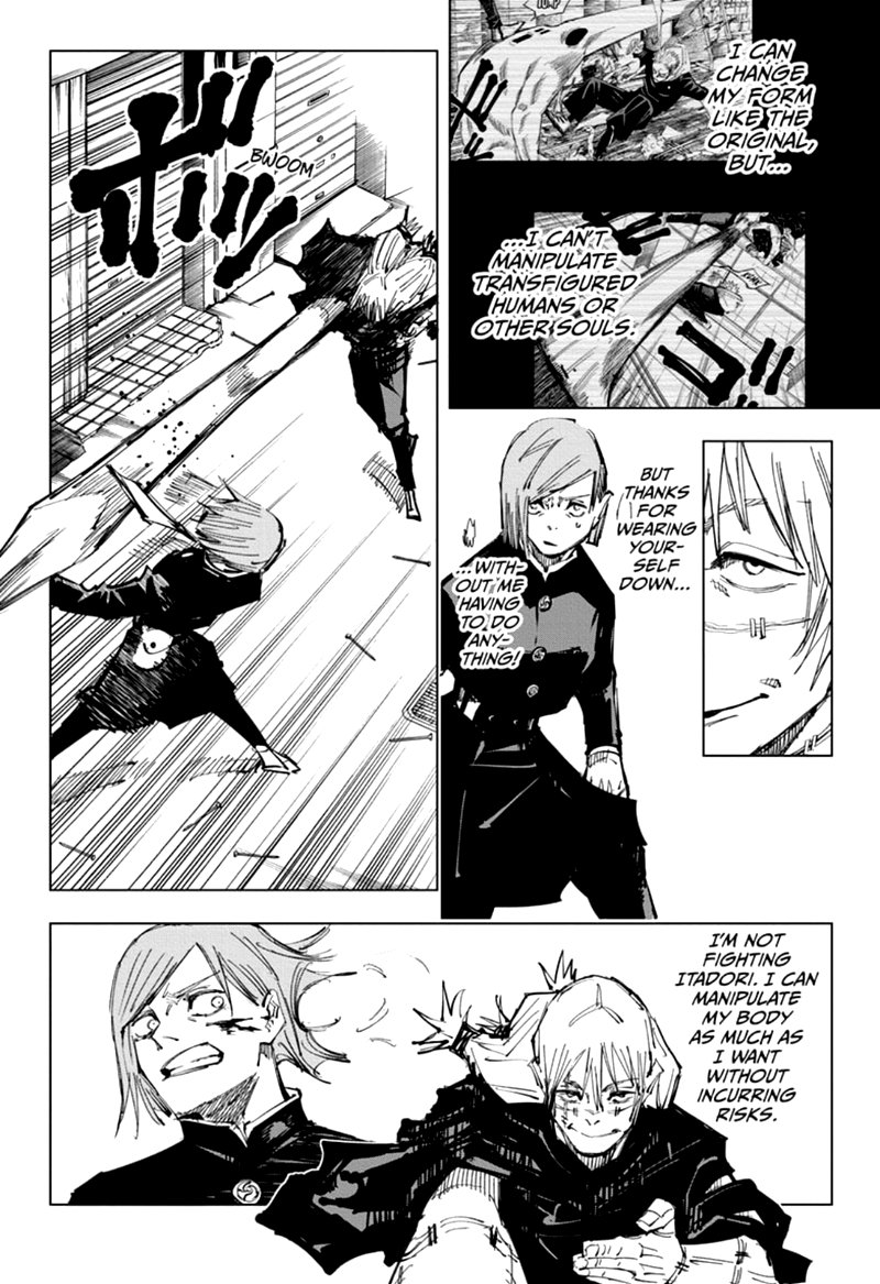 JUJUTSU KAISEN Chapter 123 - Page 8 in English