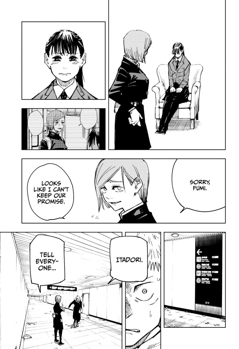 JUJUTSU KAISEN Chapter 125 - Page 17 in English