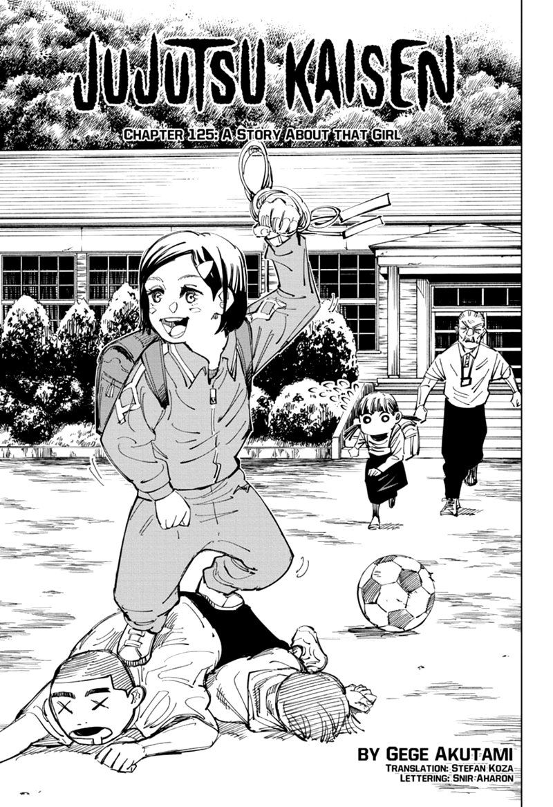 JUJUTSU KAISEN Chapter 125 - Page 3 in English