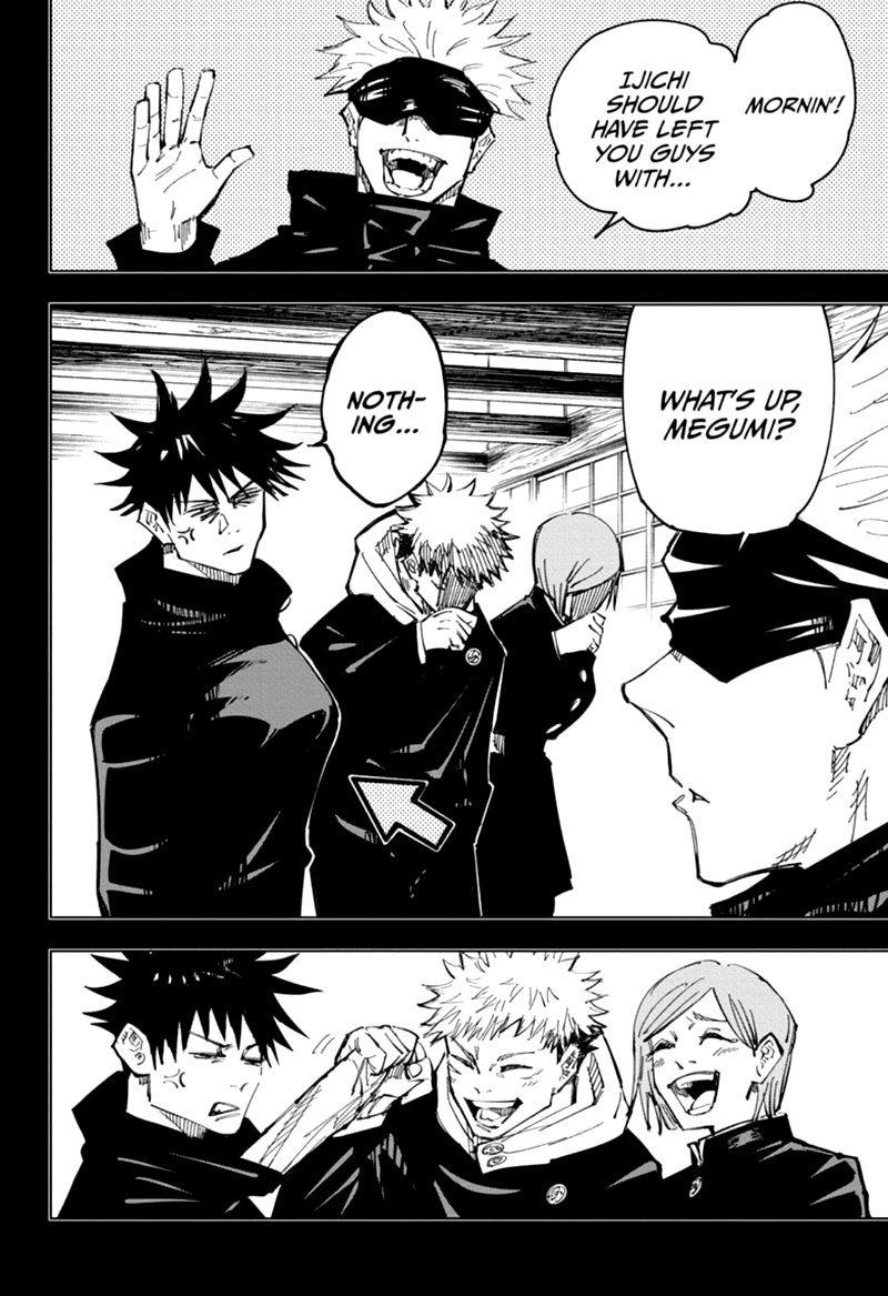 JUJUTSU KAISEN Chapter 126 - Page 4 in English