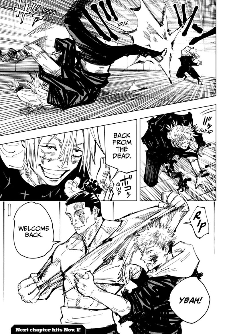 JUJUTSU KAISEN Chapter 127 - Page 20 in English