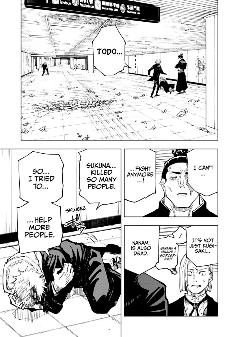 JUJUTSU KAISEN Chapter 127 - Page 3 in English