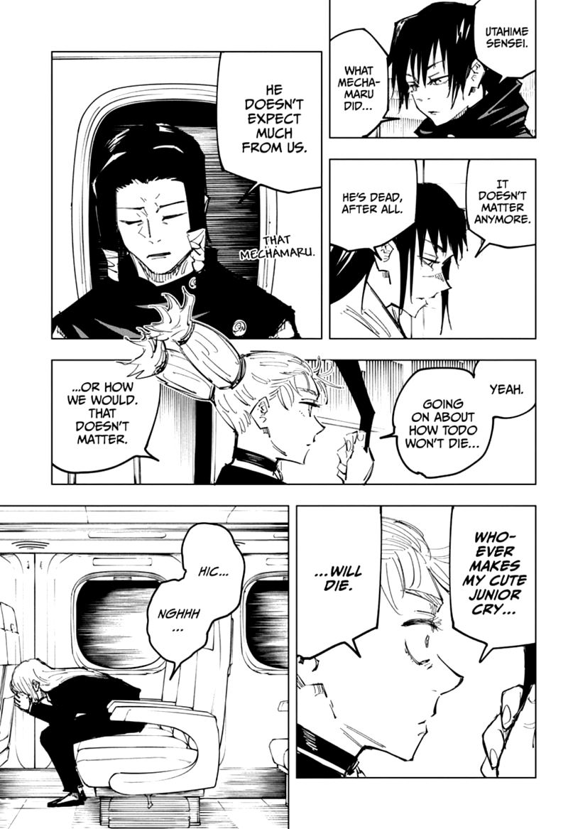 JUJUTSU KAISEN Chapter 128 - Page 7 in English