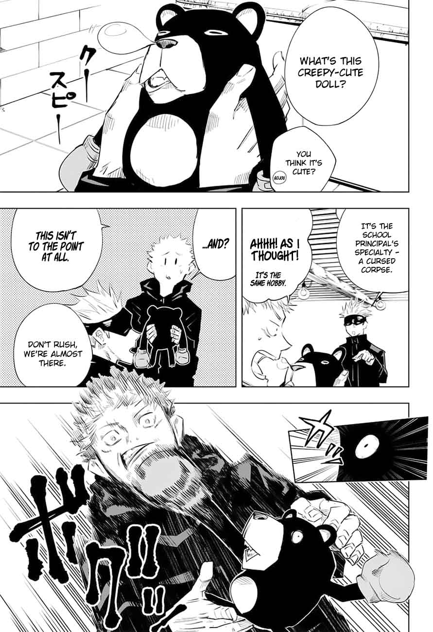 JUJUTSU KAISEN Chapter 13 - Page 3 in English