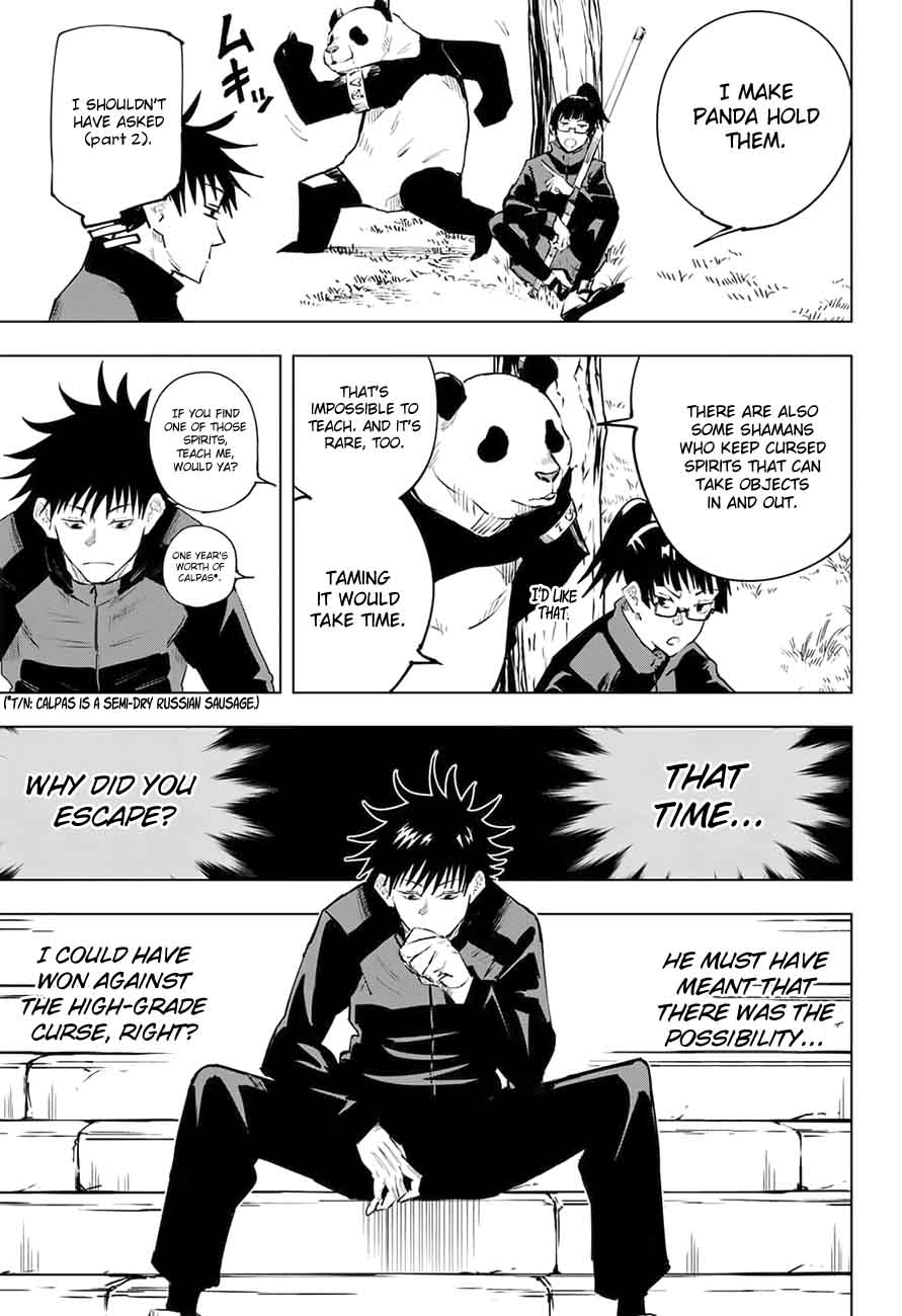 JUJUTSU KAISEN Chapter 13 - Page 7 in English