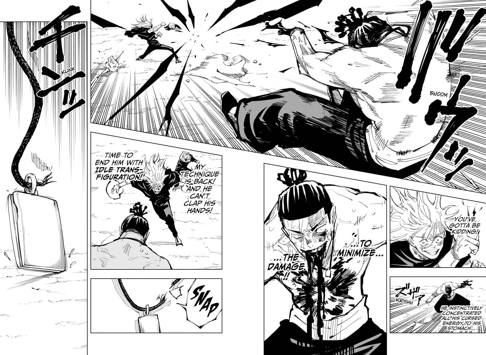 JUJUTSU KAISEN Chapter 130 - Page 9 in English