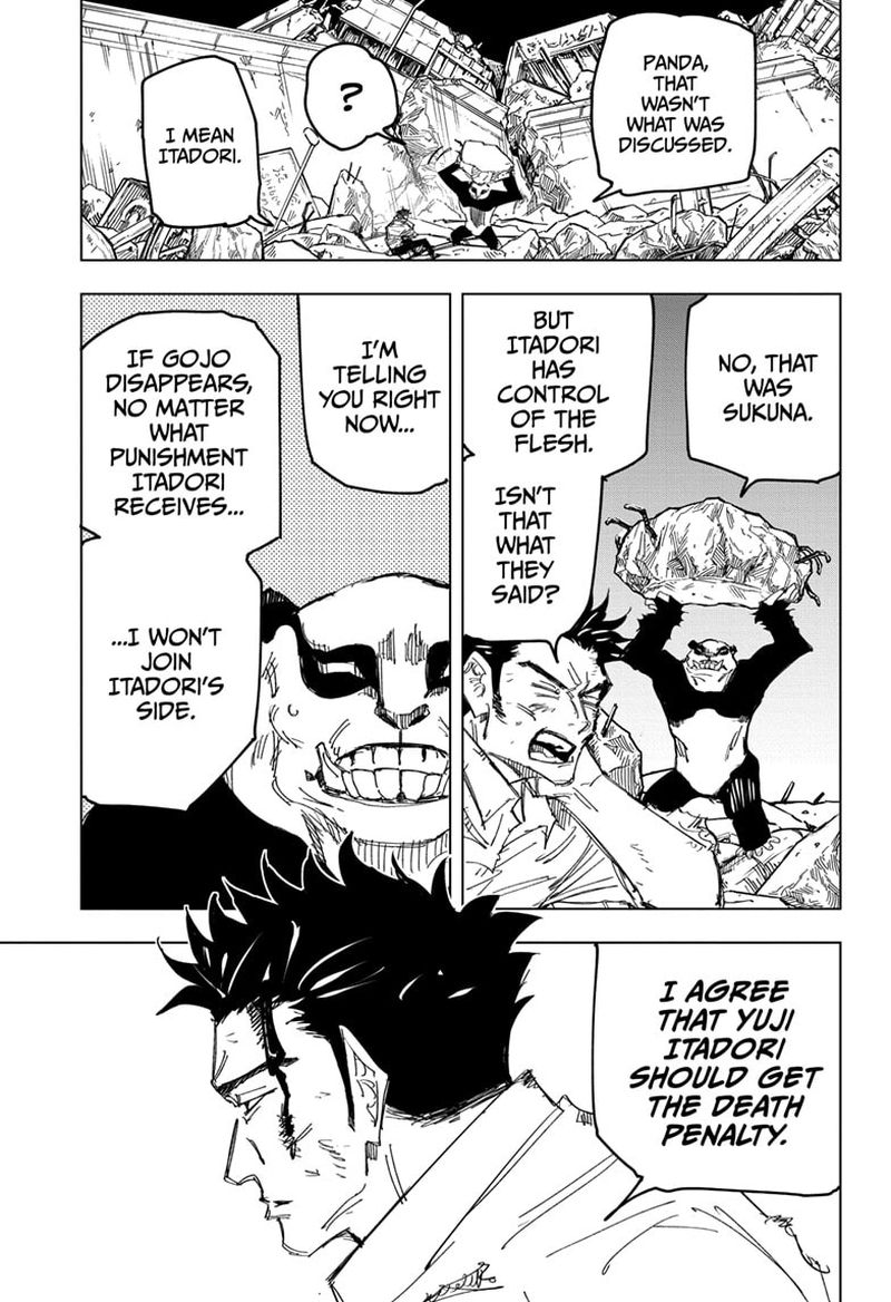JUJUTSU KAISEN Chapter 133 - Page 5 in English