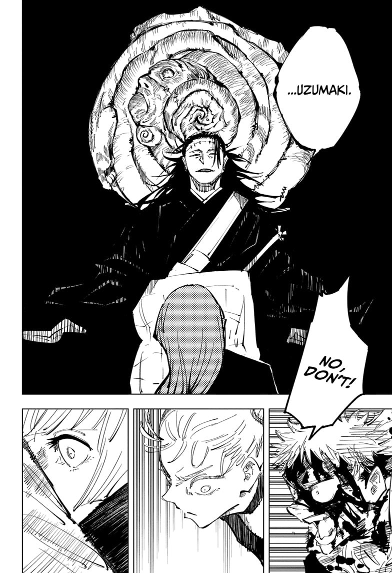 JUJUTSU KAISEN Chapter 134 - Page 10 in English
