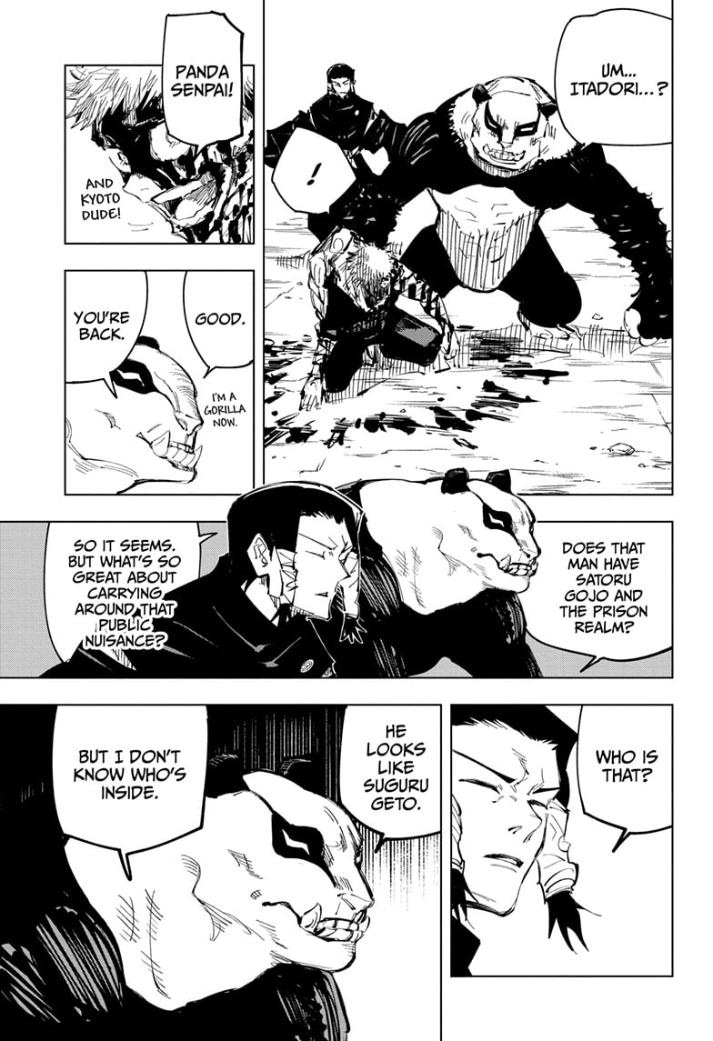 JUJUTSU KAISEN Chapter 134 - Page 13 in English