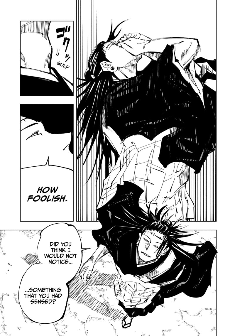 JUJUTSU KAISEN Chapter 134 - Page 3 in English