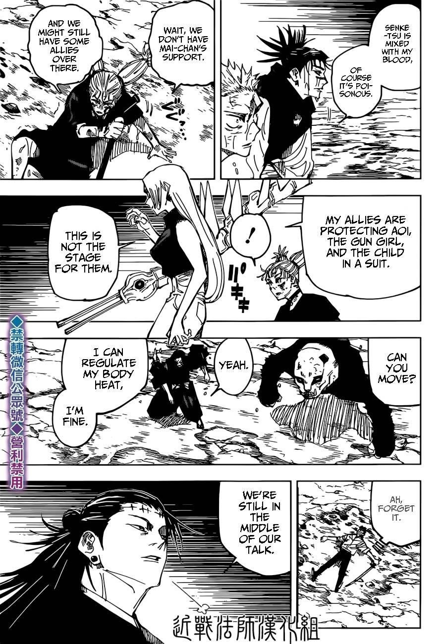 JUJUTSU KAISEN Chapter 136 - Page 15 in English