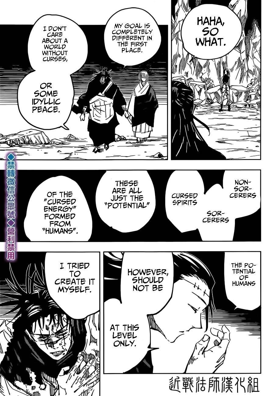 JUJUTSU KAISEN Chapter 136 - Page 5 in English