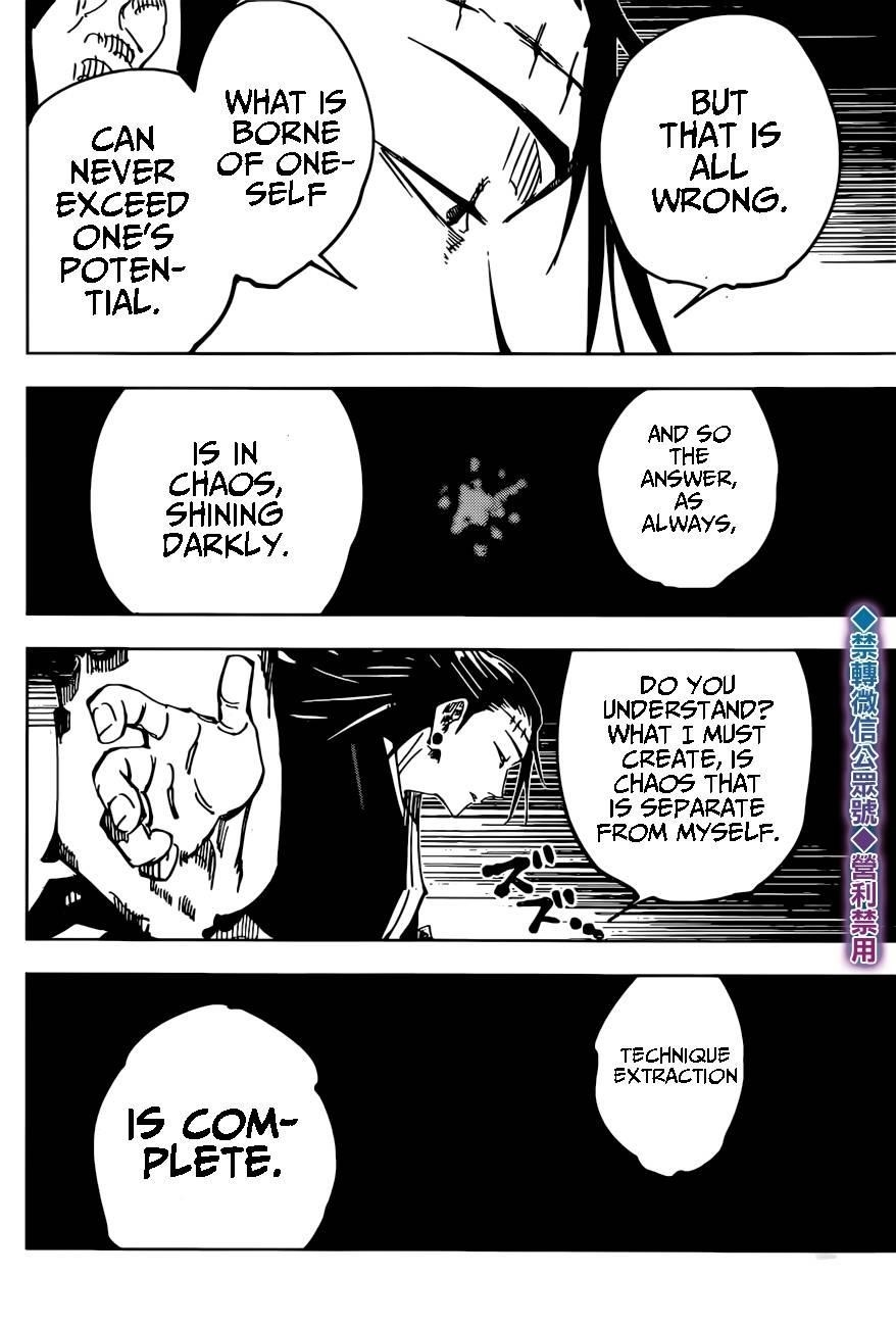 JUJUTSU KAISEN Chapter 136 - Page 6 in English