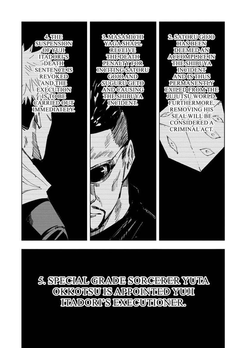 JUJUTSU KAISEN Chapter 137 - Page 19 in English